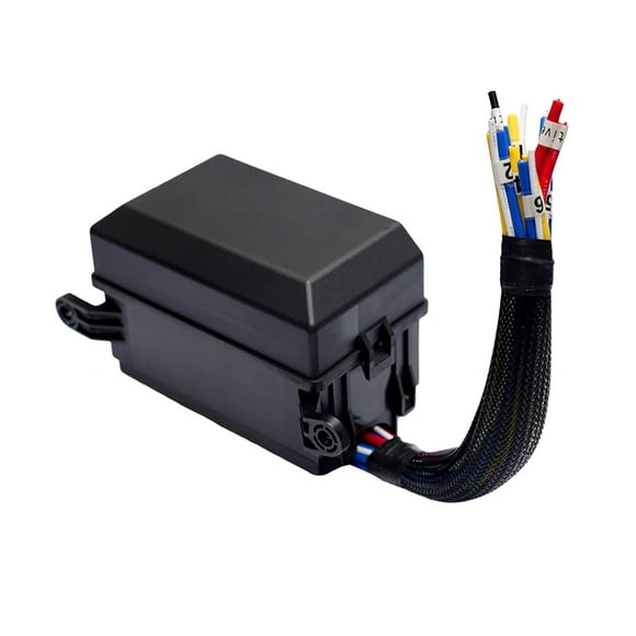 Wisewang Relay Box Waterproof Block Box Relay and for Car Marine Truck 24V 4Pin 24V 5Pin 4.88x3.74x2.76 inch