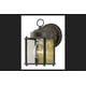 thumbnail image 1 of Farol de pared exterior Westinghouse Clear 6693500 Sienna, 1 of 1