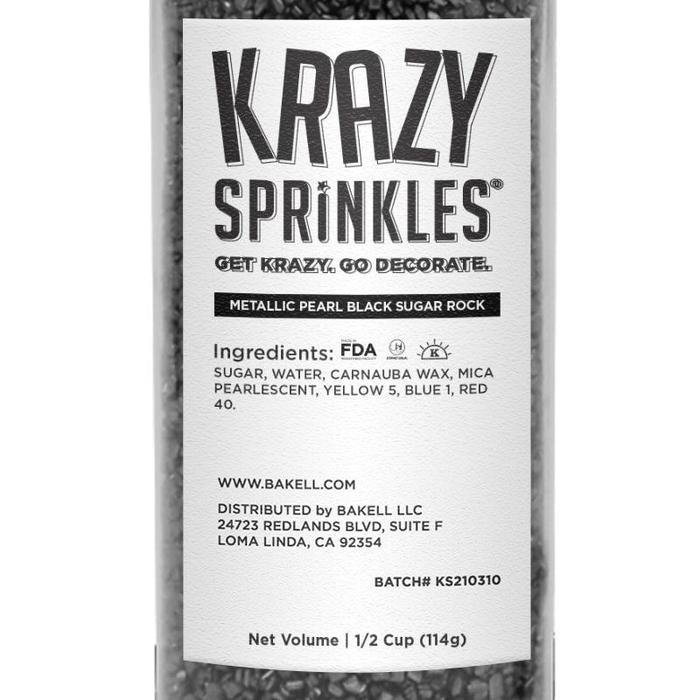 Black Sugar Sprinkles