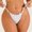 White, variant on Fgnfyis Panties for Women Women Lace Sexy Panties Underwear String Thongs Lingerie Breathable Thong Traceless Panties Womens Briefs Underwear Black L