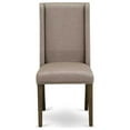 thumbnail image 3 of East West Furniture Irving 7-Piece Wooden Dining Set in Gray/Distressed Jacobean, 3 of 8
