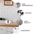 thumbnail image 3 of 1 Set of Household Frying Pot with Thermometer Japanese Style Deep Fryer Pan, 3 of 6