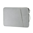thumbnail image 1 of kurtrusly Sac de Transport Universel pour Ordinateur Portable Anti-Rayures Sac Portable pour Ordinateur Bloc-Notes Fermeture à Glissière Étui de Protection en Polyester Gris 13 Pouces, 1 of 9