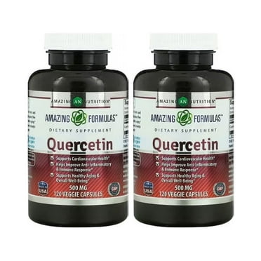 Amazing Formulas Quercetin - 500 Mg 120 Veggie Capsules ( 2 Pack )