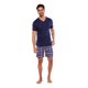 thumbnail image 5 of Pijama Para Hombre Alfani Urban, Conjunto Playera Y Bermuda, 5 of 7