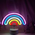 thumbnail image 2 of Kuymtek Luces de modelado de neón LED Luces decorativas de arco iris Lámpara de ambiente festivo para el hogar Kuymtek Iluminación del hogar multifuncional, 2 of 9