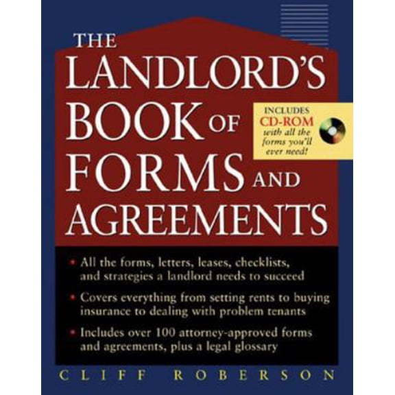 Pre-Owned The Landlord's Book of Forms and Agreements [With CDROM] (Unknown) 0071461213 9780071461214