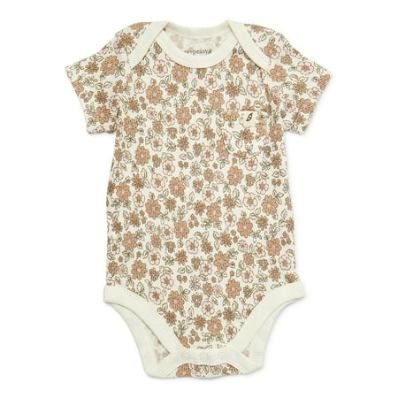 

easy-peasy Baby Girl Short Sleeve Print Bodysuit Sizes 0/3M-24M