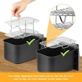 thumbnail image 2 of Air Fryer Rack for Ninja Dual Air Fryer 304 Stainless Steel Multi-Layer Dehydrator Rack Toast Rack Air Fryer Accessories, 2 of 6