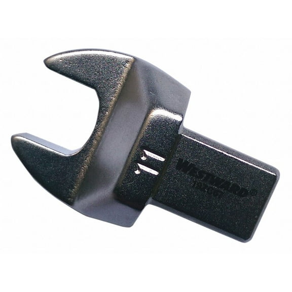 WESTWARD 19ZC67 Torque Wrench Head,Open End,11mm