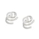 thumbnail image 2 of Aretes Perla Espiral Ketzalia De Plata Ley .925 Colección 2021, 2 of 3