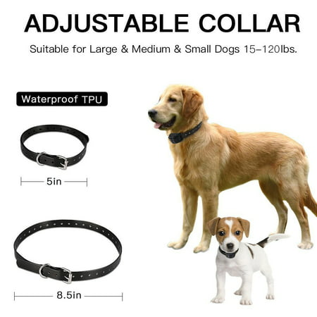 Ashata Rechargeable Dog Collar Anti Bark Control Training Stop Barking Vibration Trainer, Bark Trainer, Stop Barking