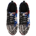 thumbnail image 2 of Puerto Rico American Flag Shoes for Men Women Running Shoes Lightweight Walking Sneakers Mesh Athletic Sport Shoes Black Size 6, 2 of 5
