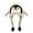 Beige, variant on lnmuld Solid Kids Cartoon Penguin Plush Earflap Hat Double Tie Chin Strings Fuzzy Full Head Warm Winter Hat for Boys Girls Black,2-8 Years
