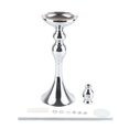 thumbnail image 2 of Flower Arrangement Stand, Simple Modern Multi Purpose Silver Candlestick Holders  For Celebrations, 2 of 8