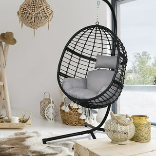 Modern Rattan Swing Chair Bird Nest Balcony Adult Cheap Outdoor Indoor  Metal Wicker Cocoon Hanging Swing Chair - China Garden Swing, Outdoor Chair