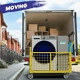 thumbnail image 5 of Platform Truck Cart with Cage,Foldable Platform Truck Heavy Duty Push Cart Dolly Load 2250LB Swivel Casters,Large Flatbed Hand Truck Cart for Grocery/Laundry/Stall/Storage(38.6L x 24W x 35.8H), 5 of 7