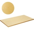 thumbnail image 4 of KFFKFF Maple Wood Desk Surface, Supports 330 lb, Dimensions 29.5" x 23.6" x 1.5", Rectangular Top for Electric Adjustable Height Desk Frame, Universal Single-Piece Desktop for Home & Office Desks, 4 of 9
