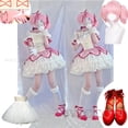 thumbnail image 2 of Disfraz de Cosplay de Puella Magi Madoka Magica Kaname Madoka, uniforme para fiesta de Halloween y Navidad, unisex, 2 of 5