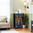 thumbnail image 2 of Tiger Dresser for Bedroom with 4 Storage Drawers Tiger Starry Night Animal Abstract Wildlife Tigers Painting Tiger Dressers Chest of Drawers Steel Framed Fabric Closet Organizers for Toy Book Basket, 2 of 7