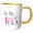 Yellow/White, variant on 3drose, My Birthday Era 1 Years Old, 15oz Two-tone Red Mug