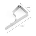 thumbnail image 2 of Milisten 10Ud Sujetadores De Mantel Plateados Resistentes Para Mesas En Interior Y Exterior, 2 of 7