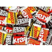 Hershey's Chocolate Assorted Miniatures, Mr. Goodbar, Hershey's Special Dark Chocolate, Hershey's Milk Chocolate, Krackel Candy Bar, 2 Pounds