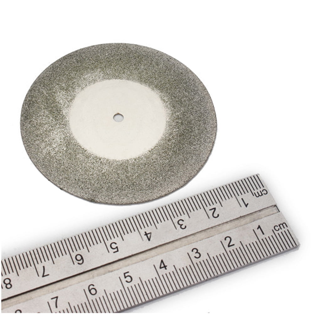 CoCocina 60mm Diamond Grinding Wheel Metal Cutting Disc For Dremel Rotary Tool With 1 Arbor Shaft