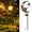 Hummingbird, variant on Hummingbird Moon Solar Garden Stake Light Waterproof Half Moon LED Pathway Decor Crackle Hanging Glass Globe Ball Metal Crescent for Outside Yard Patio Lawn Outdoor Decor
