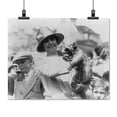 thumbnail image 2 of Print: Mrs. Coolidge Exhibits Her Pet Raccoon Rebecca To Crowds Of, 2 of 4