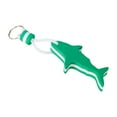 thumbnail image 4 of Llavero flotante Sunnimix en tiburón verde para kayak y pesca, 4 of 8