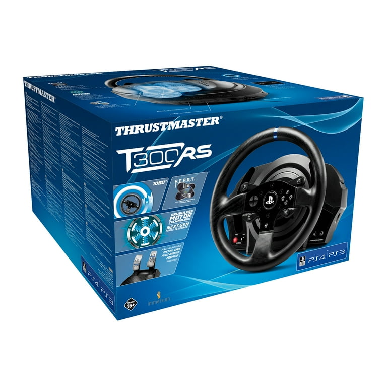 Thrustmaster T300RS Racing Wheel & Pedals w/ Paddle Shifters, PS3