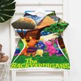 thumbnail image 4 of Backyardigans Hooded Poncho Towels, Soft & Absorbent Microfiber Beach Towel, Swimming Pool Changing Robe Bathrobe Bath Towel, 4 of 6