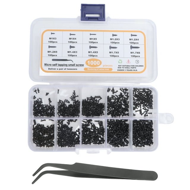 Pan Head Replacement Screws,1000Pcs Self Tapping Small Self Tapping Screw Set Self Tapping Small Screws Impressive Results