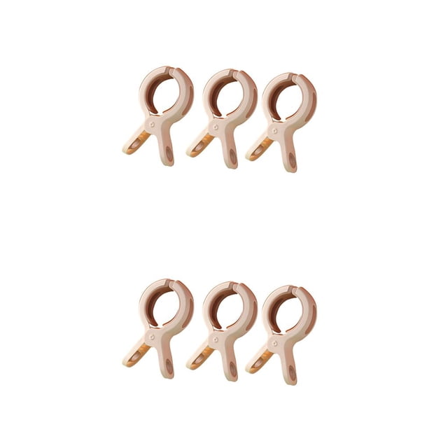 Billuyoard 3 pinzas para toallas de playa, pinzas antideslizantes para colgar ropa, pinzas para secar edredones, pinzas para sábanas, pinzas Rosado 2Conjunto