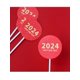 thumbnail image 5 of 5pcs New Year's Day/Chinese New Year Cake Toppers, Cupcake Picks, Dessert Decorations, 5 of 5