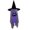 White, variant on Linnome Halloween Hanging Ornament Hooded Ghost Outdoor Weatherproof Spooky Yard Porch Lawn Decor Prop for Trick Or Treat Party Decor