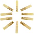 thumbnail image 2 of EeaseCA 10pcs Clarinet Reeds with Plastic Box Clarinet Saxophone Traditional Reeds, 2 of 8