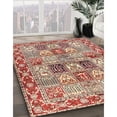 thumbnail image 3 of Ahgly Company Machine Washable Indoor Rectangle Traditional Brown Area Rugs, 8' x 10', 3 of 7