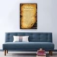 thumbnail image 4 of The Lords Scripture Wall Art Prayer Poster Our Father's Prayer Bible Verses Wall Decor Christian Artwork Poster Printing Modern Pictures for Hallway (16x24inch(40x60cm),Framed), 4 of 6