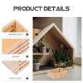 thumbnail image 6 of Fruit Frame Model Small House Mini Storage Box Wooden Basket Miniature Doll Miniatures Decorate, 6 of 6