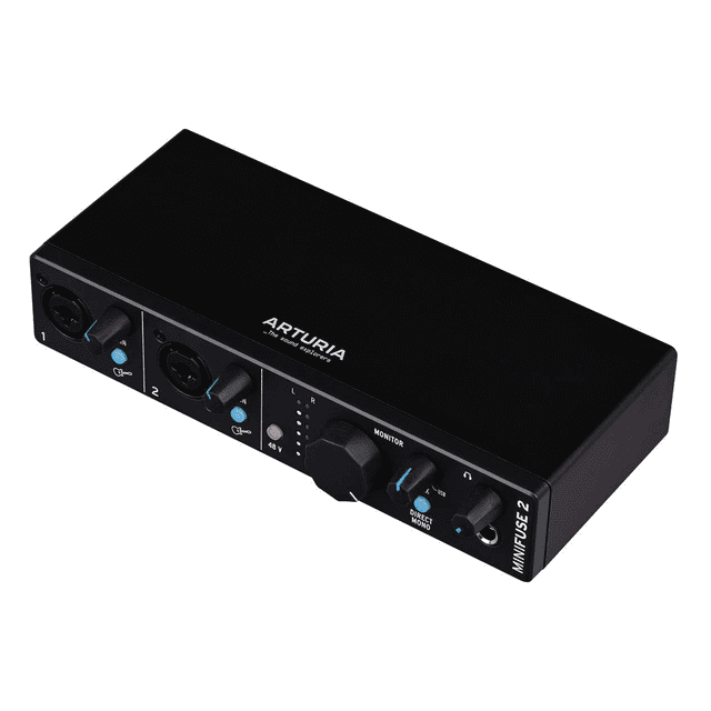 Interfaz de Audio USB‑C Arturia MiniFuse 2 Black
