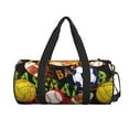 thumbnail image 3 of Rocae Balls Print Round Travel Duffel Bag and Fitness Bag, Women's Waterproof Weekend Tote, Men's Travel and Fitness Essentials, 3 of 8