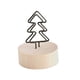 thumbnail image 2 of Porta tarjetas de mesa Porta tarjetas de mesa Porta fotos de alambre Porta notas de escritorio creativo Árbol, 2 of 9