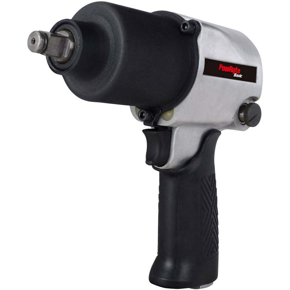 PowRyte Basic 100104 1/2" Heavy Duty Air Impact Wrench (Twin Hammer