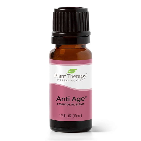 Plant Therapy Anti Age Essential Oil Blend 10 mL (1/3 oz) 100% Pure, Undiluted, Therapeutic Grade