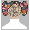 thumbnail image 2 of Junior's Star Wars Princess Leia Abstract Happy Mother's Day Graphic Tee Athletic Heather Small, 2 of 3