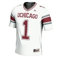 thumbnail image 2 of Youth GameDay Greats #1 White UChicago Maroons Football Jersey, 2 of 4