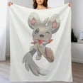 thumbnail image 5 of Pokemon Cinccino Throw Blanket Cute Flannel for Boys Girls Men Women, 5 of 7