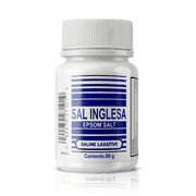 SAL INGLESA Epsom Salt Laxative for Constipation and Muscle Relief, Magnesium Powder, 2.82 oz, 1 pack